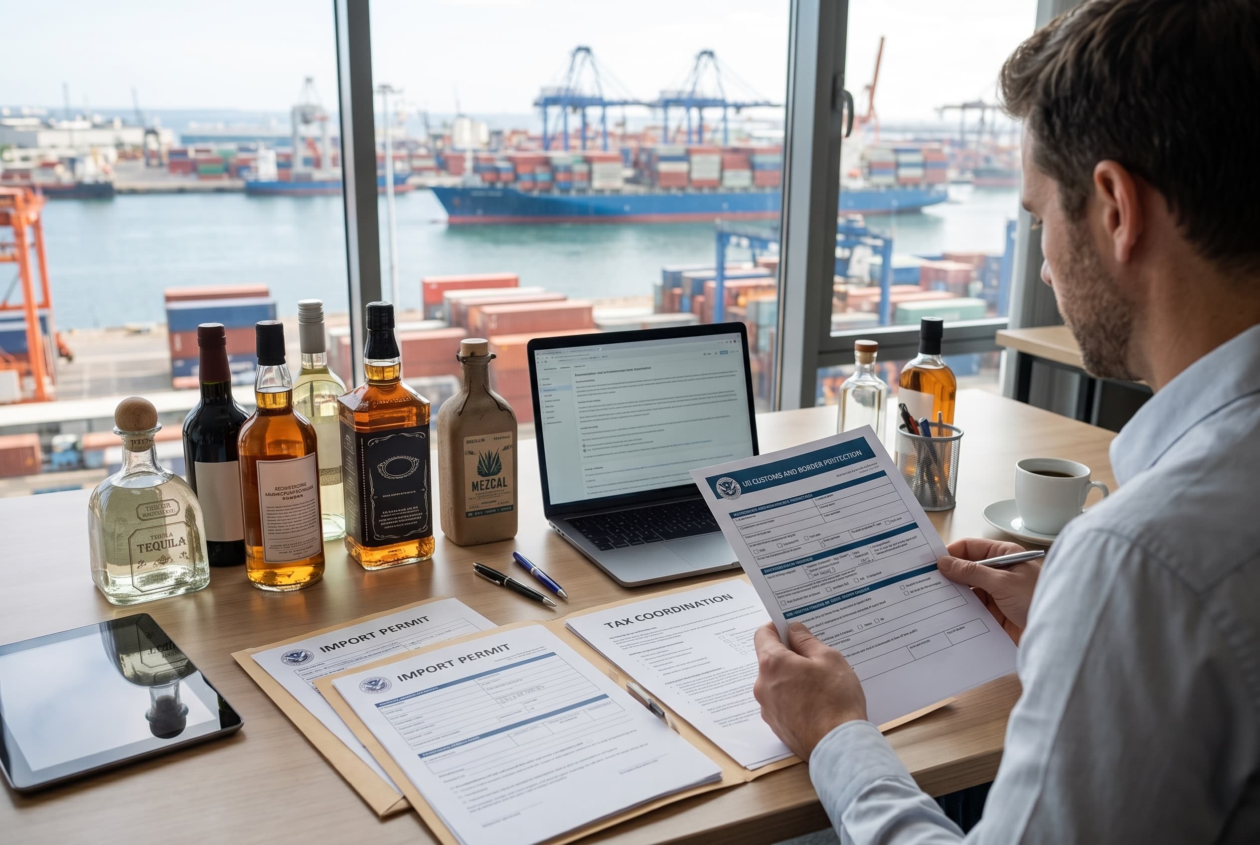 Prepare your spirits for U.S. import